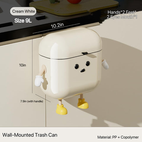 Reflygen lid helps conceal waste and control odors