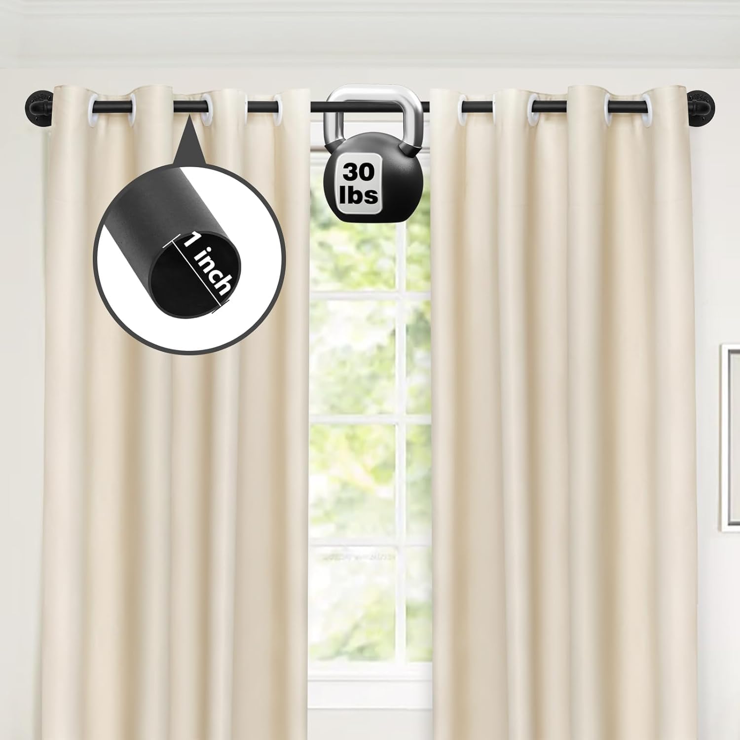 Refrze Brackets and anchors included for versatile installation.