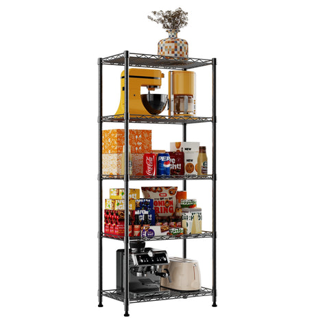 REGILLER 5-Wire Shelving easy no-tools assembly for quick setup.