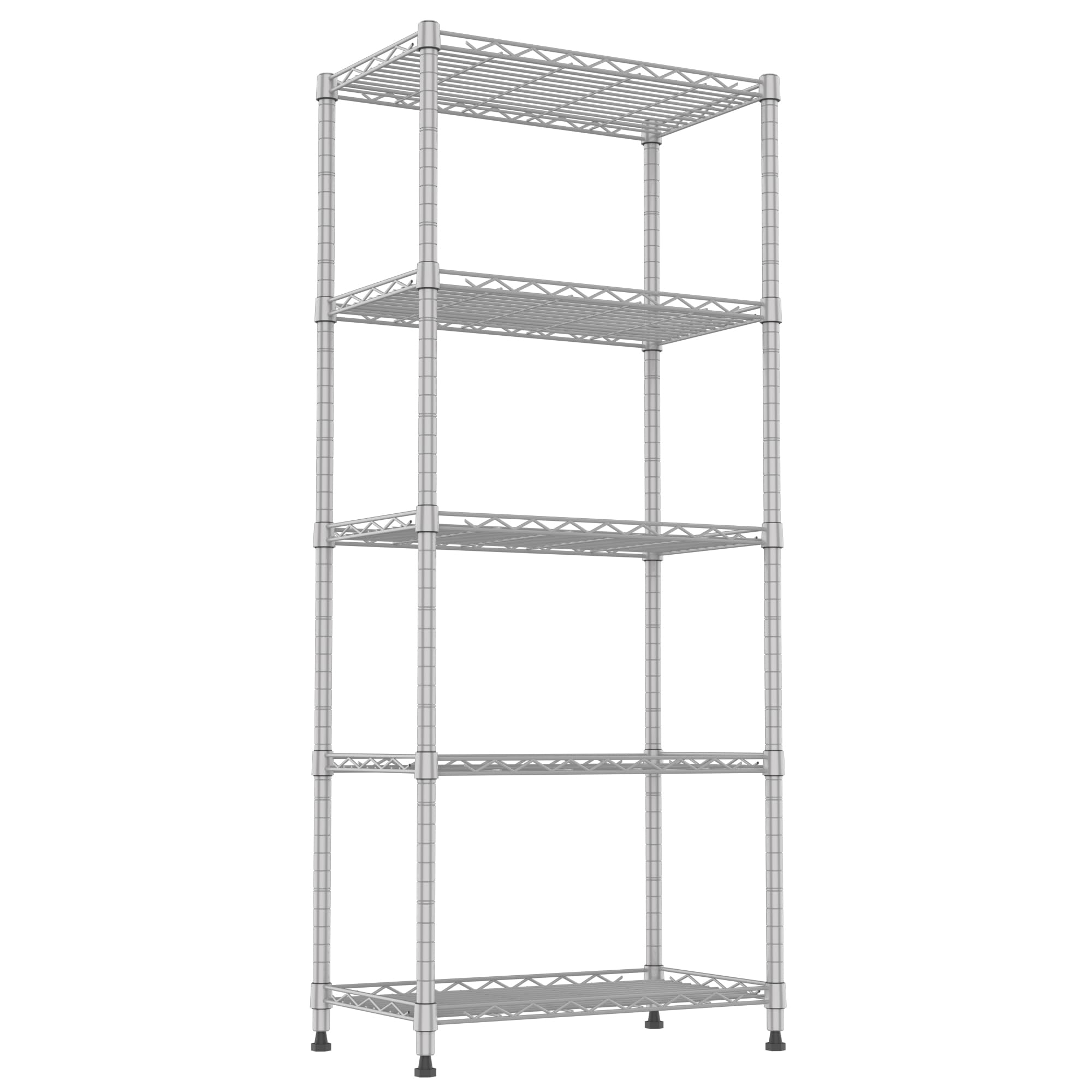 REGILLER 5-Wire Shelving assembly demonstrates sturdy, high-capacity storage for busy homes.