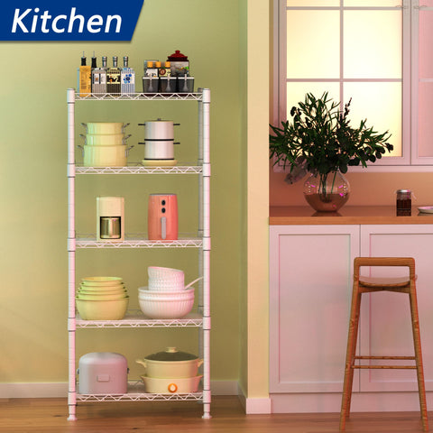 REGILLER adjustable standing shelving unit highlighting customizable heights for versatile spaces.