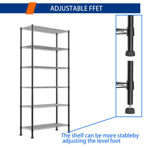 REGILLER ample storage space helps declutter pantry, laundry, and closet.
