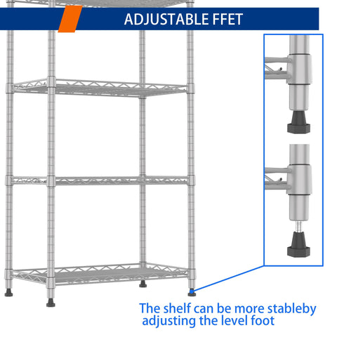 REGILLER 11.8-inch depth, 21.2-inch width, 53.5-inch height fits corners.