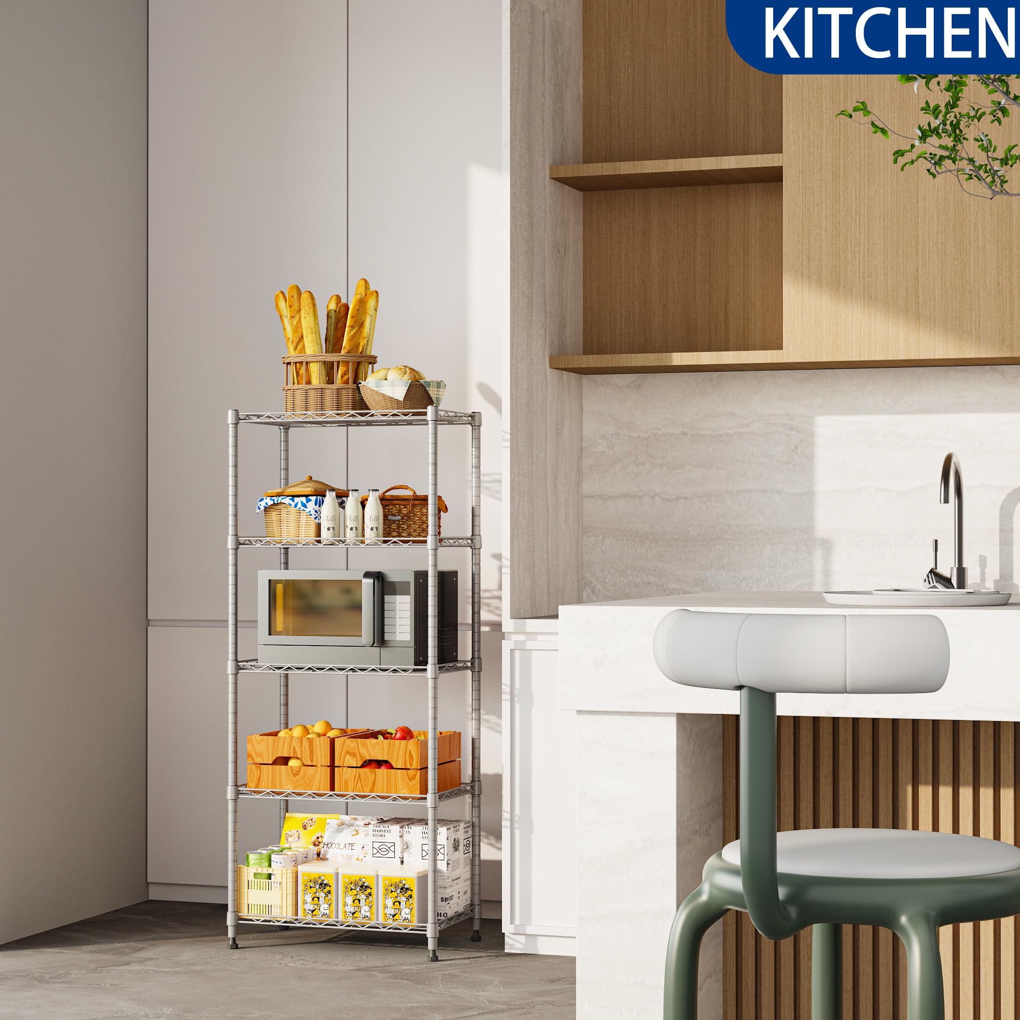 REGILLER durable 500 lb load capacity support in a kitchen or laundry.