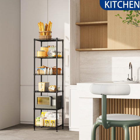 REGILLER shelves adjusted to 1-inch increments to fit items precisely.