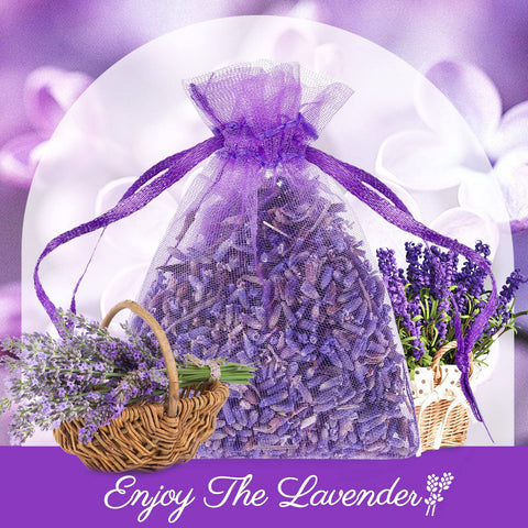 Reginary lavender sachets packaged in resealable bags for easy storage