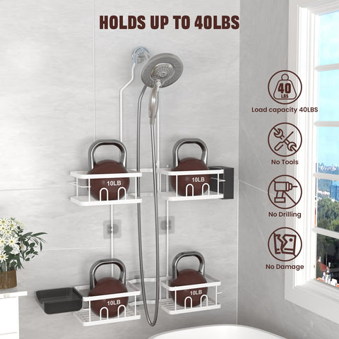 REINHARDT rustproof material endures humid bathroom conditions.