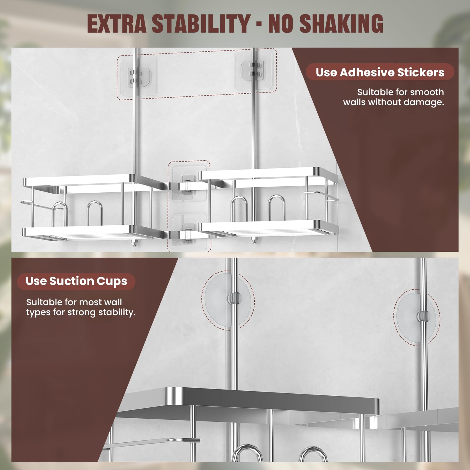 REINHARDT four-basket design provides ample storage space