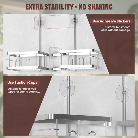 REINHARDT four-basket design provides ample storage space