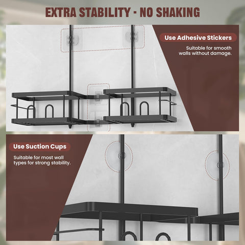 REINHARDT four-basket configuration provides ample storage space.