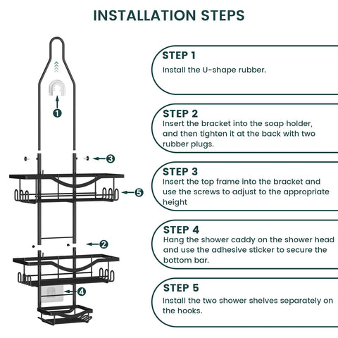 REINHARDT fast-drain design prevents water buildup in the rack