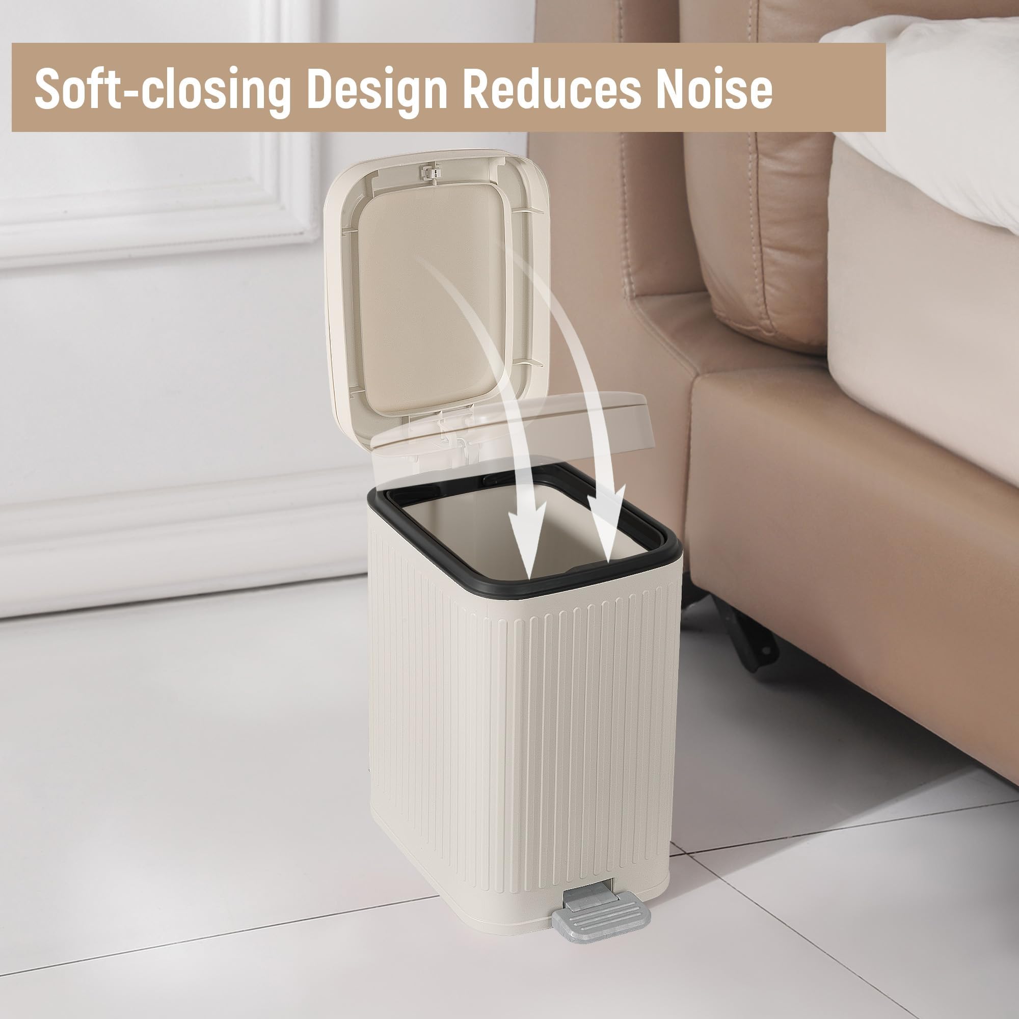 rejomiik BPA-free plastic construction resists fingerprints for easy cleaning