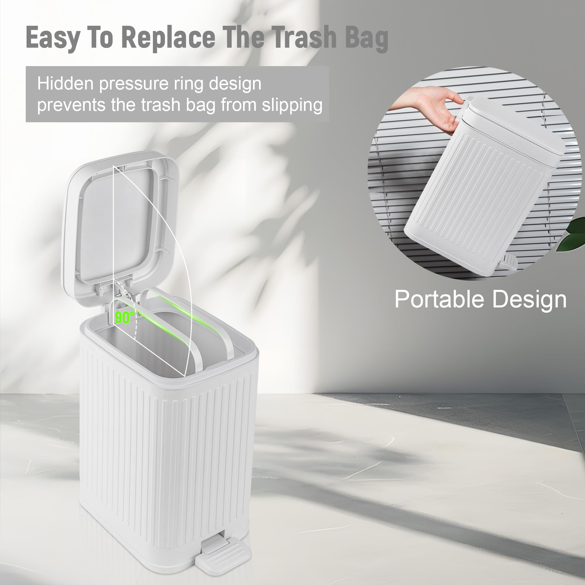 rejomiik BPA-free PP material is durable and easy to clean