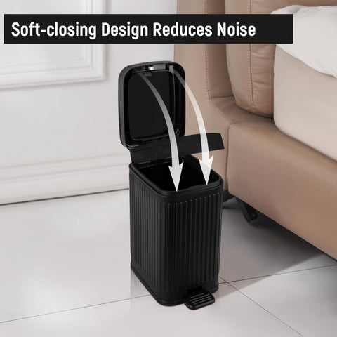 Rejomiik hidden bag ring keeps trash bags secure and easy to replace