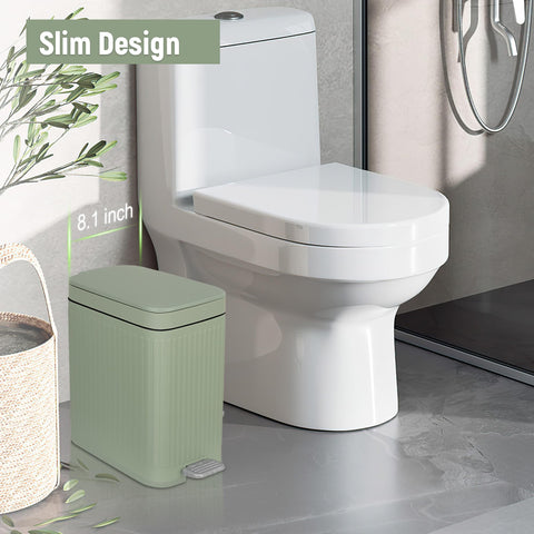 rejomiik trash can soft-close lid reduces noise and odor exposure