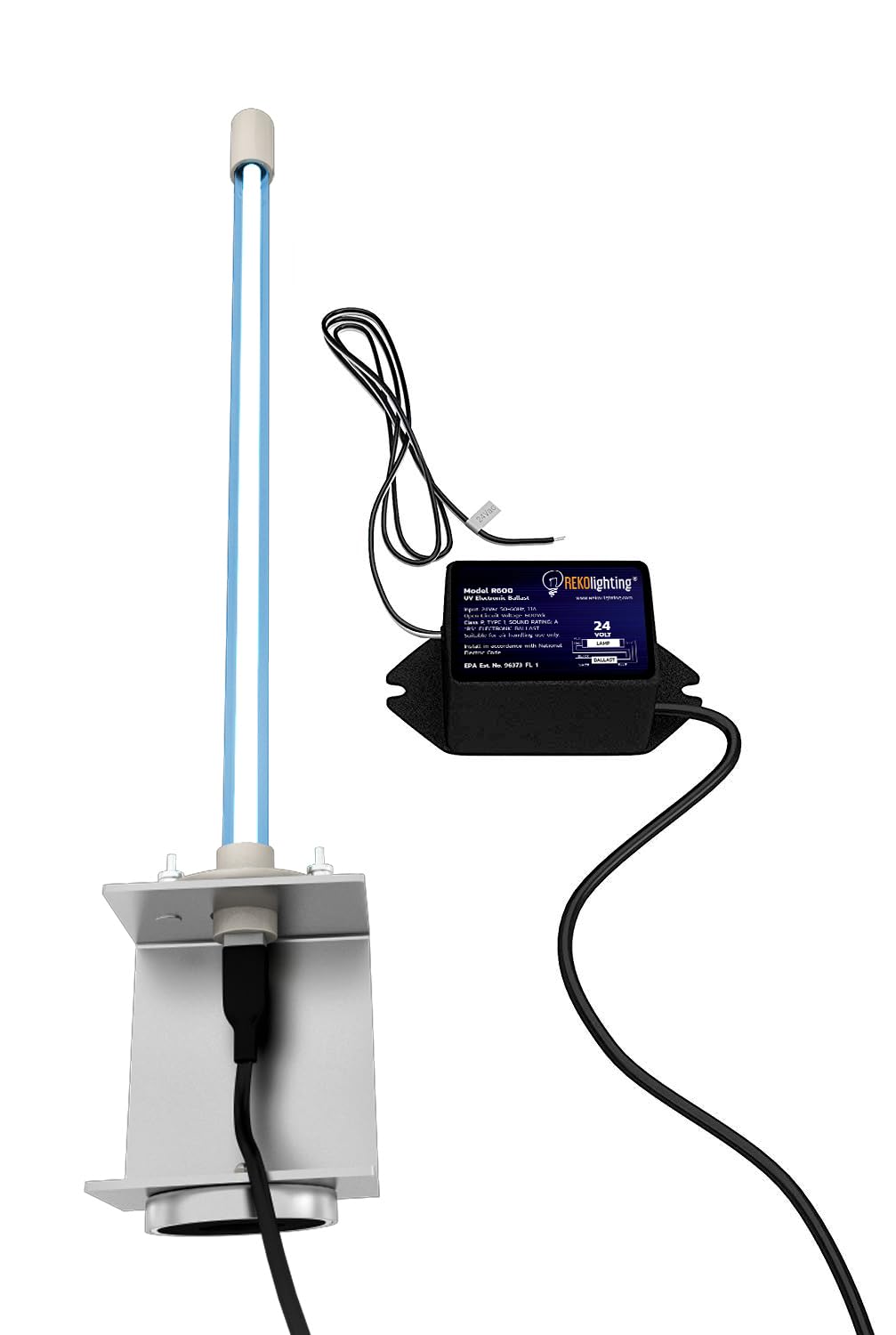 REKOLIGHTING R600 24VAC hardwire setup enables easy HVAC integration