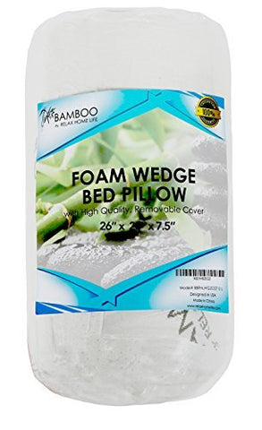 Relax HOME LIFE elevated-leg-support wedge for comfortable lounging.