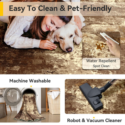 RELEANY low-pile design feels smooth and comfortable barefoot.