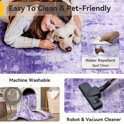 RELEANY low-pile construction ideal for barefoot comfort
