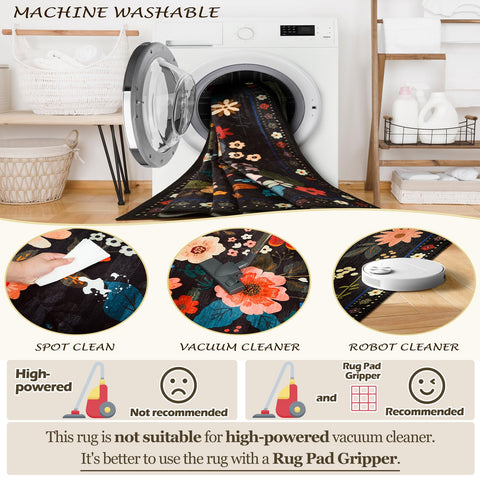 RELEANY Machine-Washable Rug stays fresh with cold water cycles
