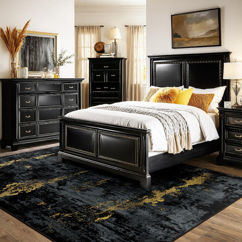RELEANY modern abstract pattern rug with soft texture for comfort