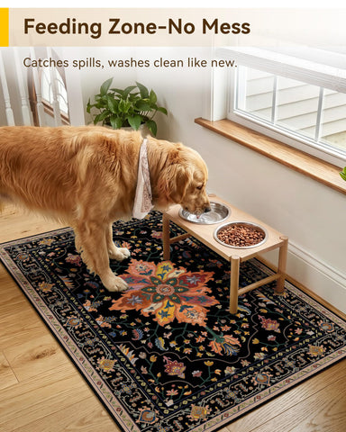 RELEANY soft low-pile surface feels comfortable under bare feet