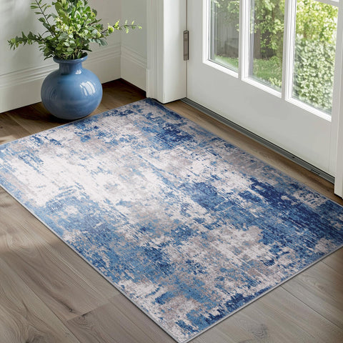 RELEANY soft-silk texture rug delivers luxurious comfort underfoot.