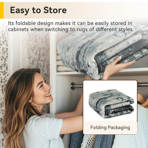RELEANY thin design folds for easy storage and cleaning