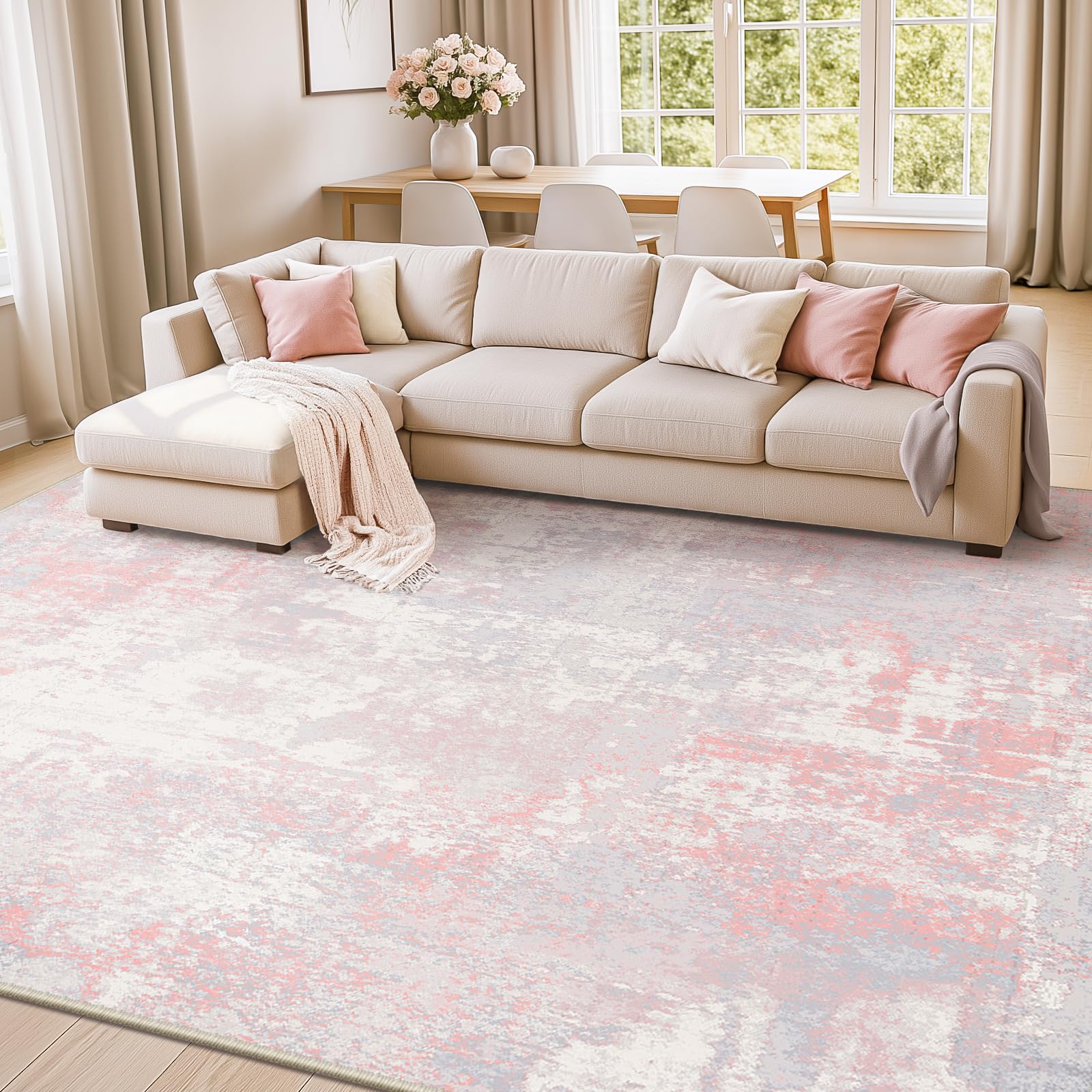 RELEANY thin design rug folds for easy storage and washing
