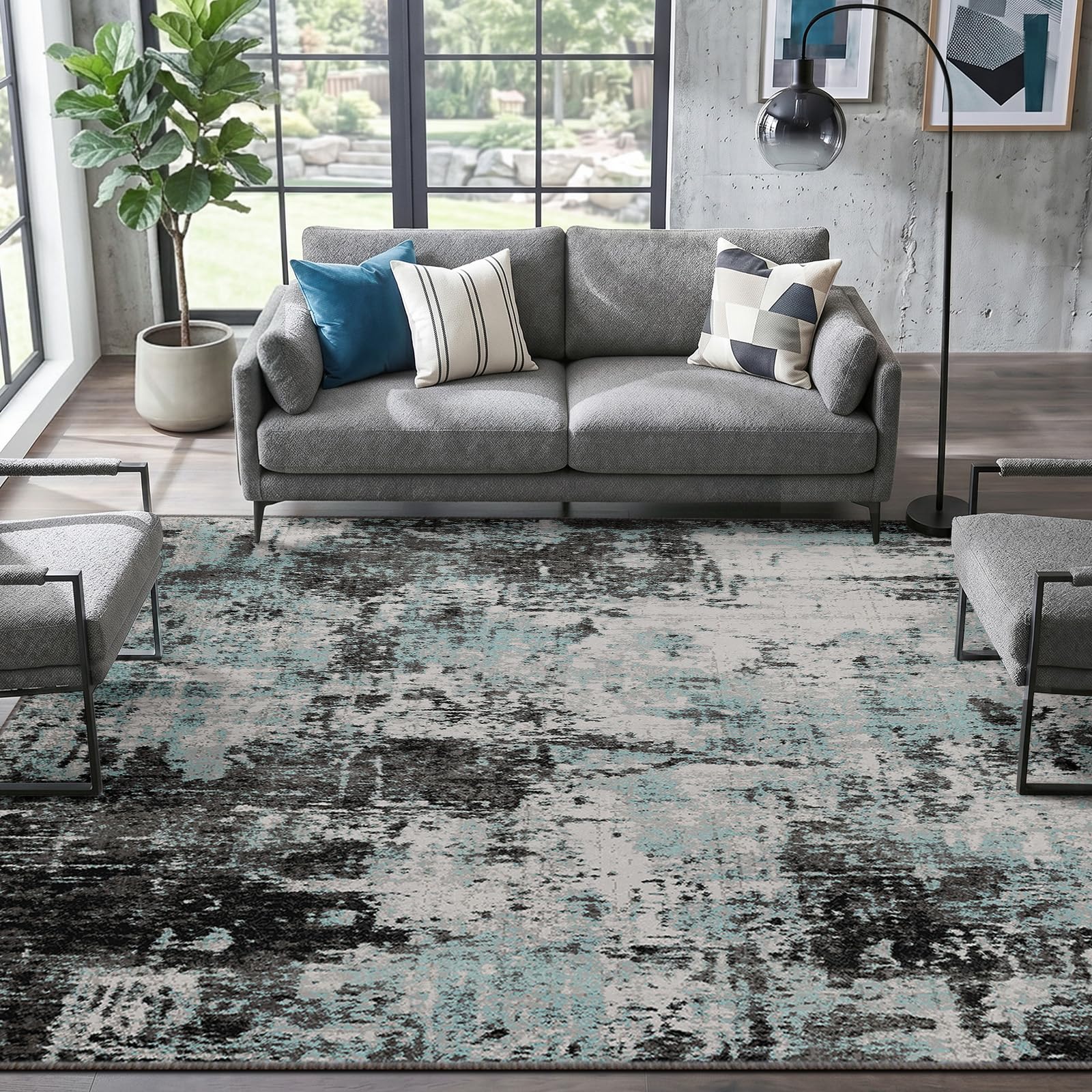 RELEANY versatile rug suits living rooms, bedrooms, entryways, and nurseries