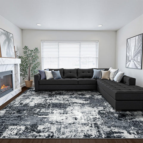 RELEANY versatile rug suitable for living rooms, bedrooms, entryways and more.