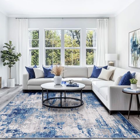 RELEANY modern abstract print adds color and character to living rooms and hallways.