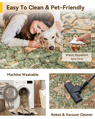 RELEANY water-repellent surface eases spot cleaning after spills