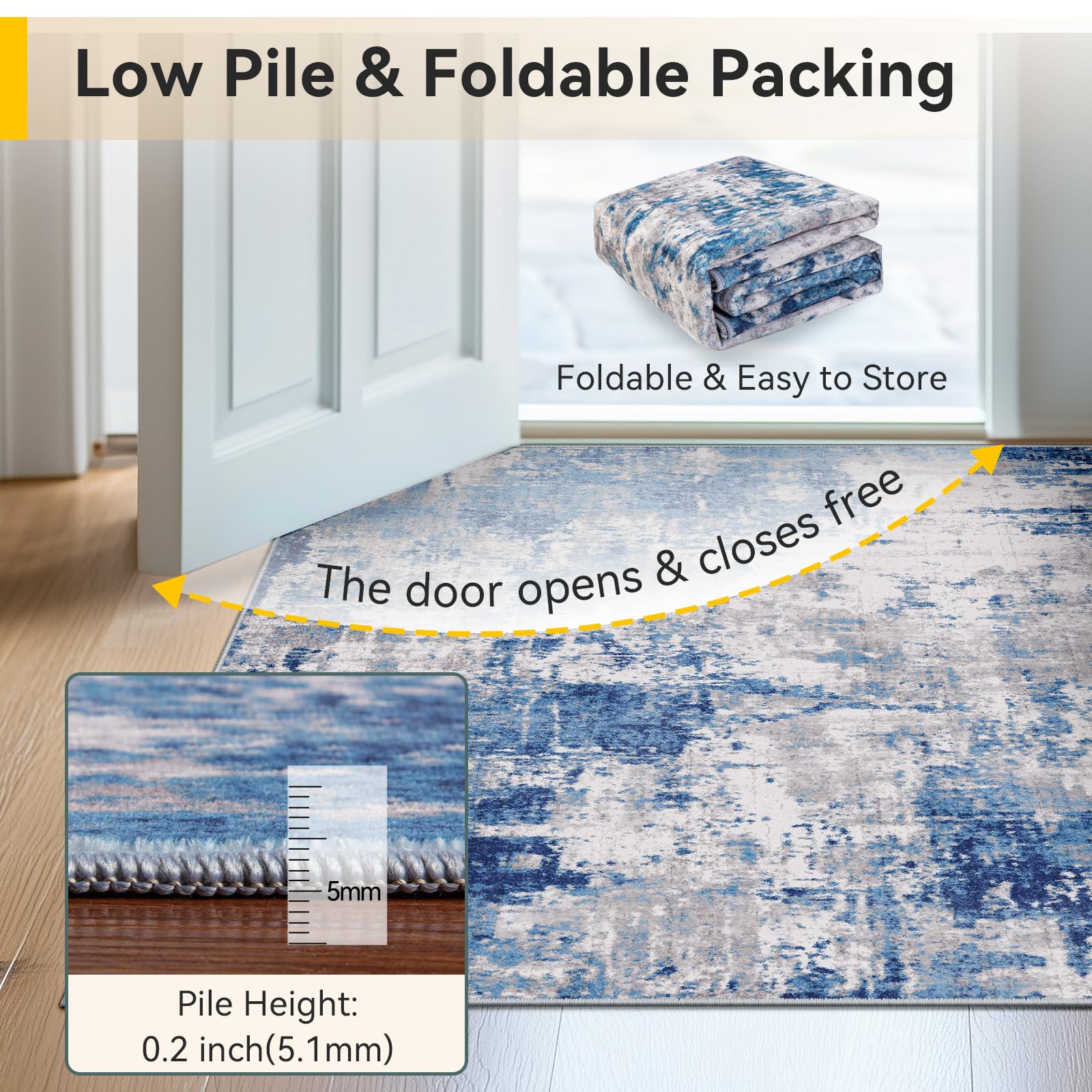 RELEANY water-repellent surface beads spills for fast cleanup.