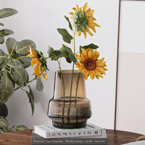 Relexome amber vase for wedding decor or special occasions