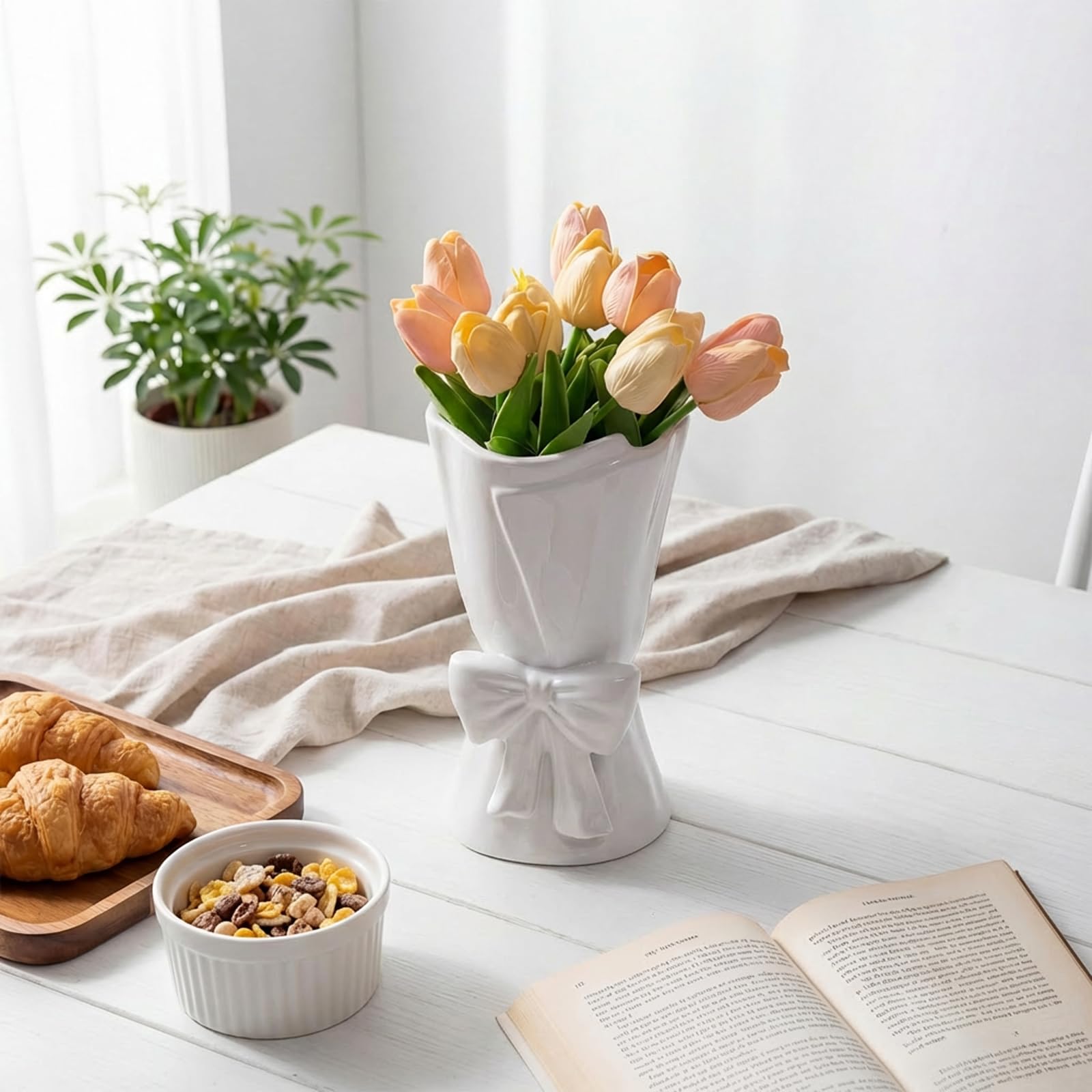 Relexome handcrafted porcelain adds refined texture to home decor