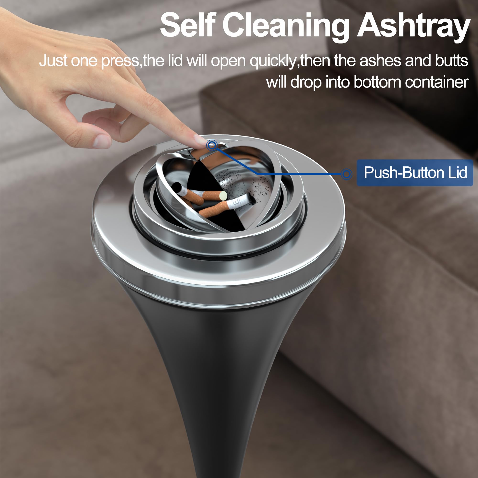 RELIANCER detachable container enables tabletop use and easy cleaning