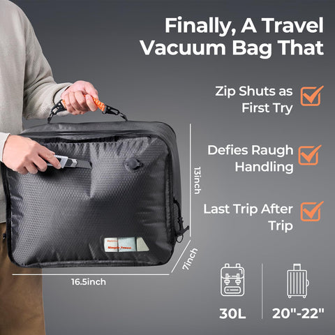 Relime Apex with wide 28-inch opening for quick clothing access.