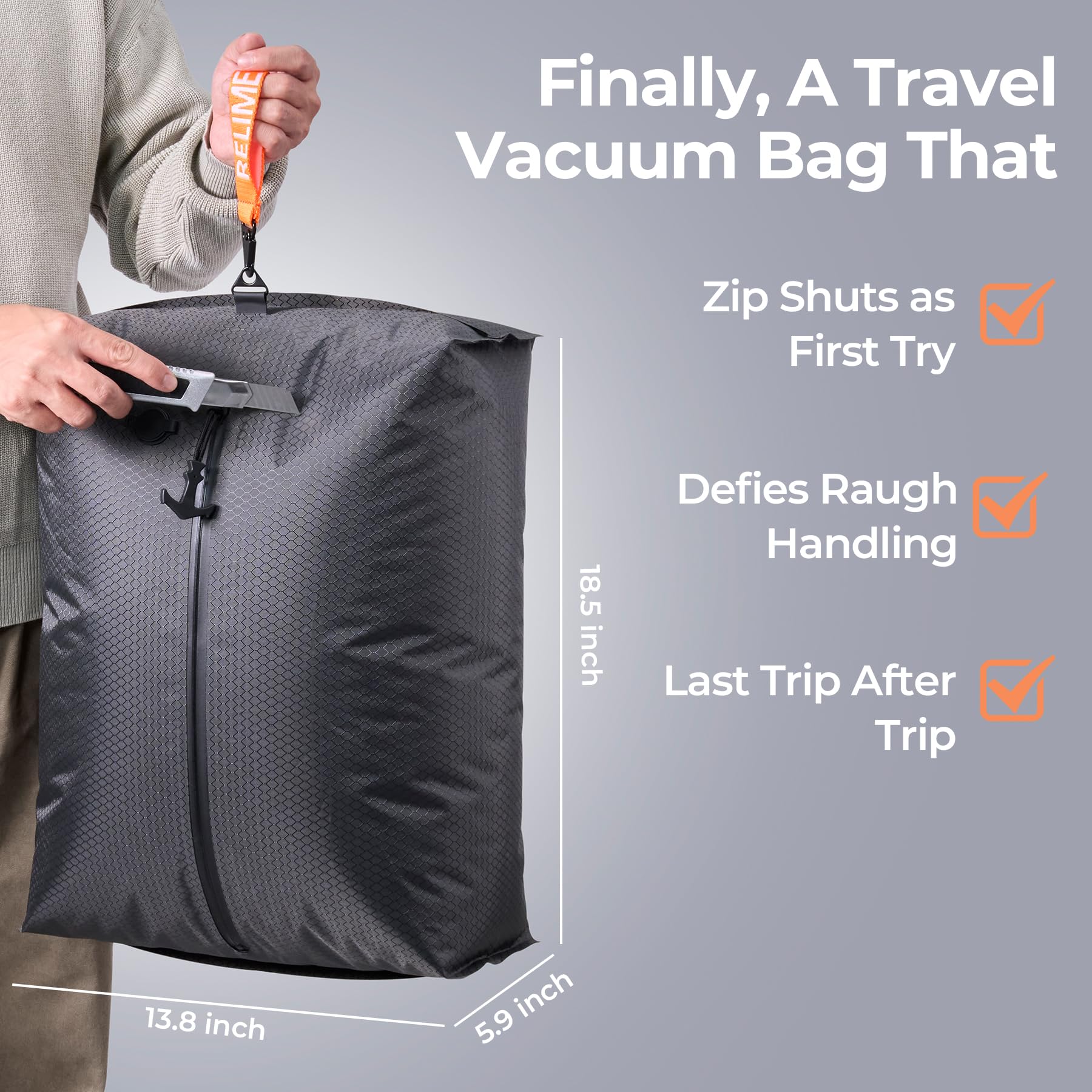 Relime durable waterproof materials withstand camping and boating adventures.