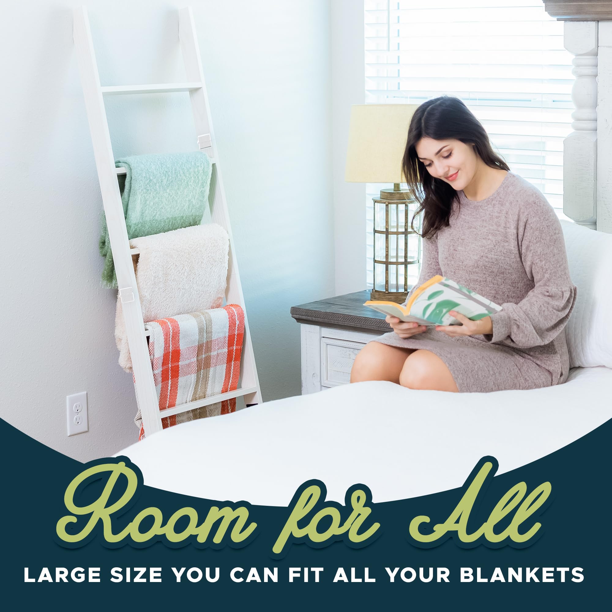 RELODECOR blanket rack as a stylish decor piece with practical use