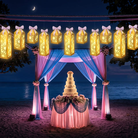 Renbuzhu dessert-table layered depth creates dimension on any setup.