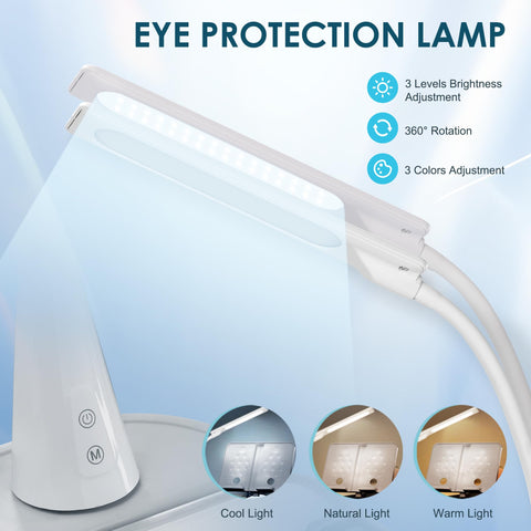 Rengue detachable LED lamp provides adjustable brightness