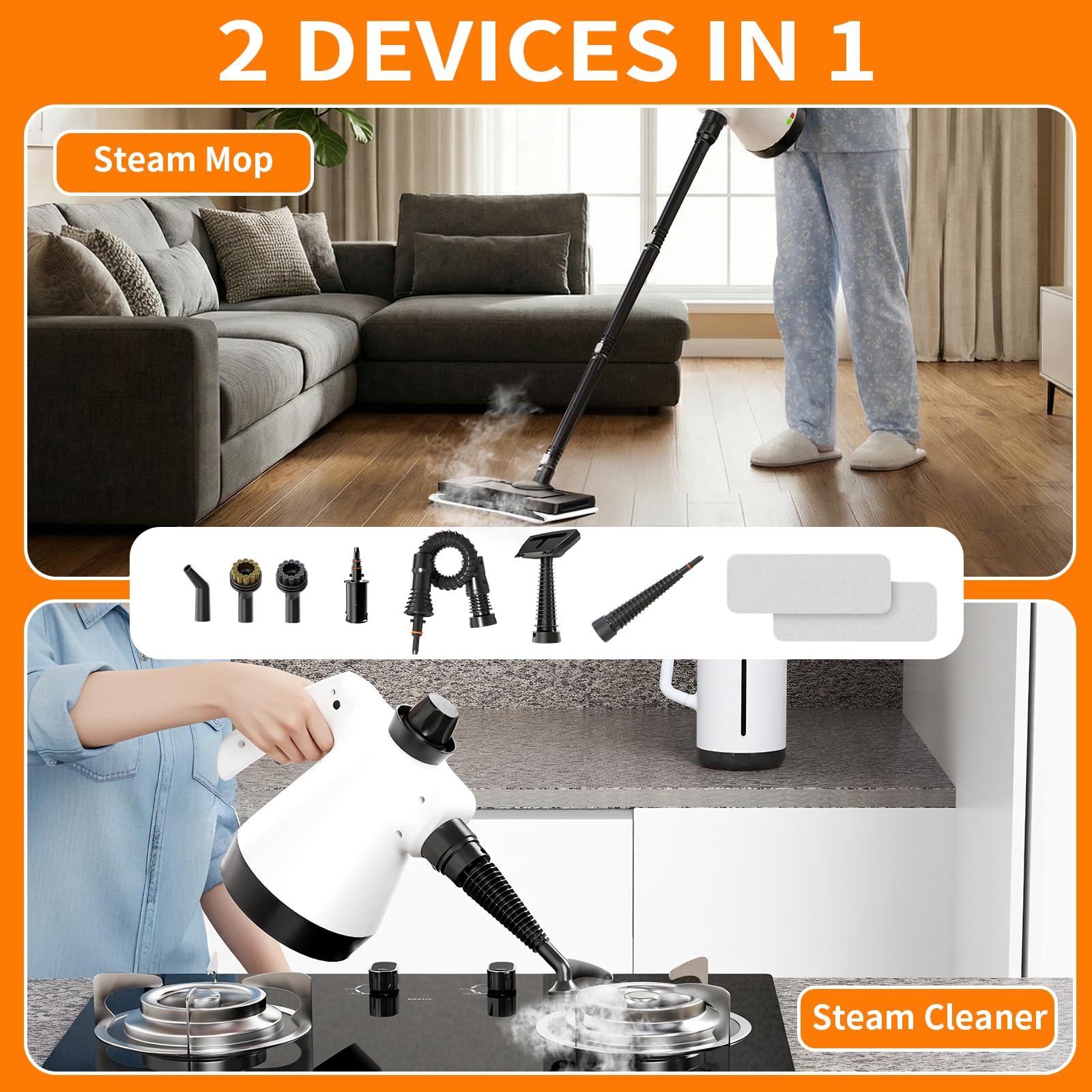 RENVADOLIX multi-surface switch cleans floors, walls, and furniture.
