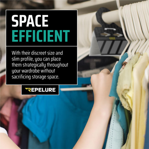 Repelure easy setup unwrap fold and hang for quick placement