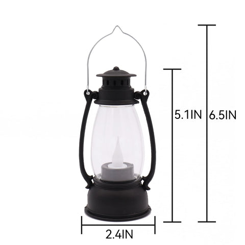 Reperla LED candle lantern with flameless glow for safe ambiance