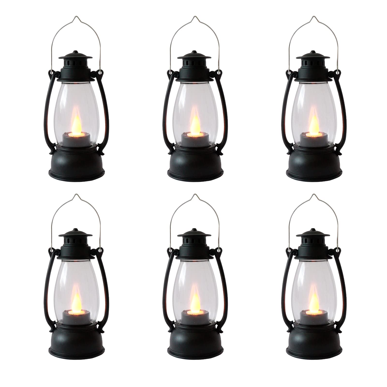 Reperla mini lantern six-pack with warm light suitable for indoor-outdoor decor