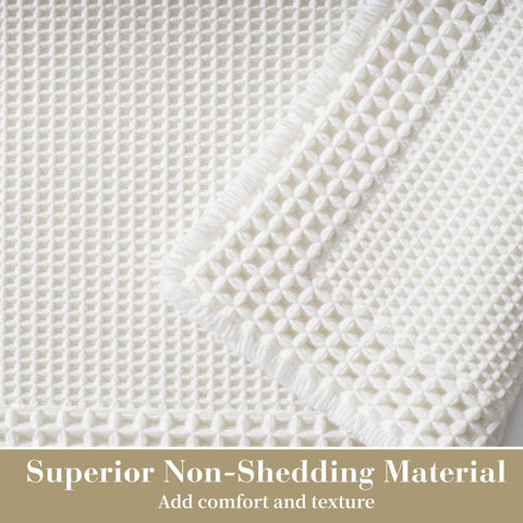 RESARE waffle mat close-up shows absorbent texture for quick water uptake