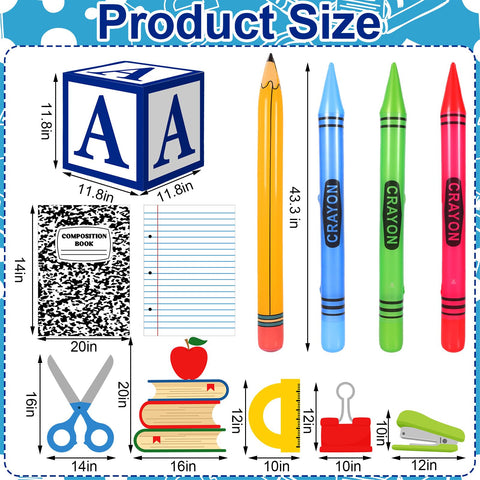Resholder school element cards 7-pack provide themed classroom accents.