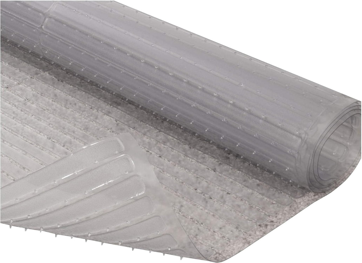 RESILIA deep-pile carpet runner, side view showing non-slip, protective surface