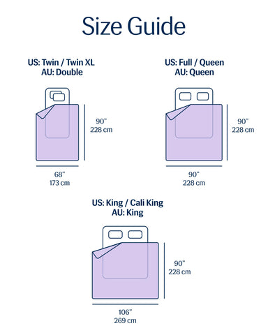 REST Evercool lavender breeze care insert communicates washing guidance.